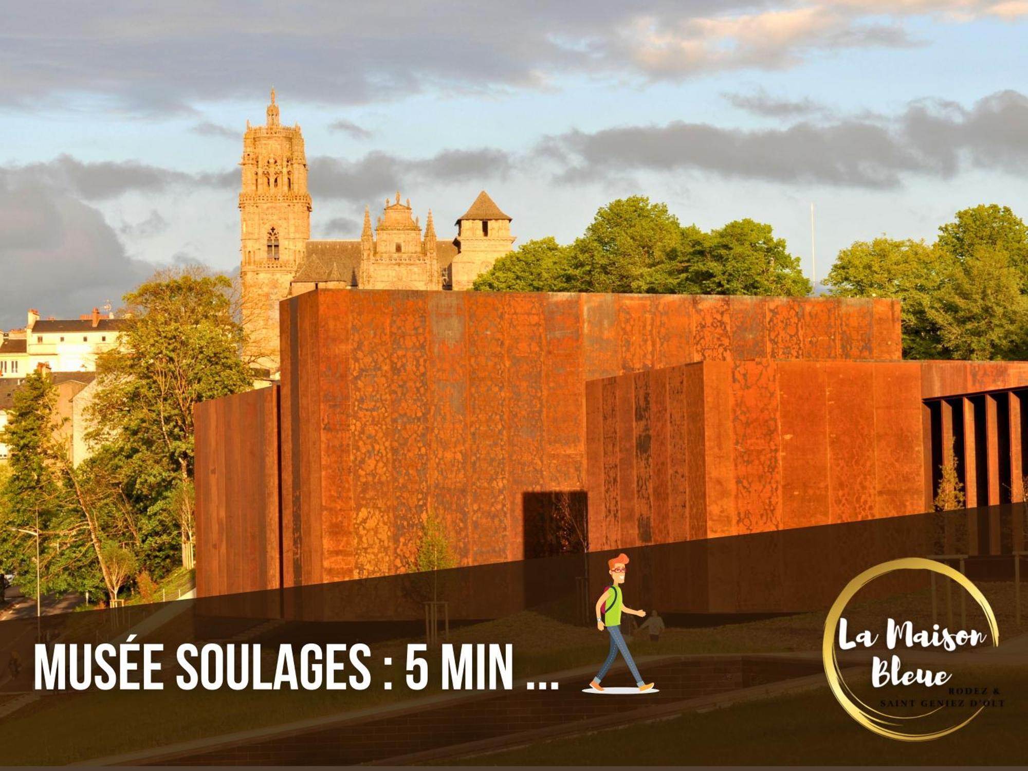Cocon, Vue Rodez, Terrasse, Box, Musee Soulages Eksteriør billede